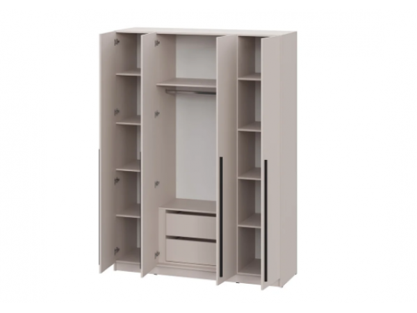 Шкаф Берген ШК-1600 с антресолью кашемир