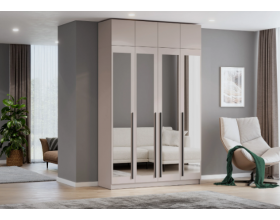 Шкаф Берген ШК-1600 с антресолью кашемир
