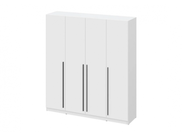 Шкаф Берген ШК-2000 с антресолью белое дерево