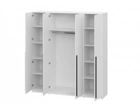 Шкаф Берген ШК-2000 с антресолью белое дерево