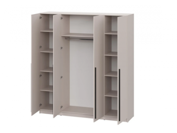 Шкаф Берген ШК-2000 с антресолью кашемир