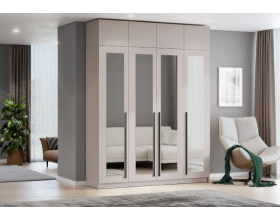 Шкаф Берген ШК-2000 с антресолью кашемир