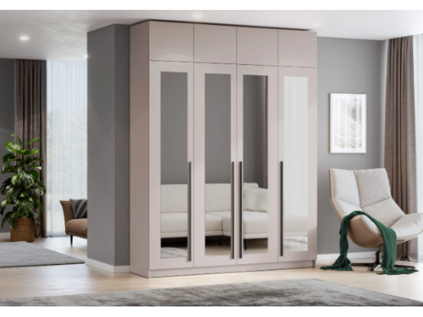 Шкаф Берген ШК-2000 с антресолью кашемир