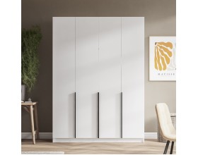 Рим 160 шкаф распашной 4Д 01 Белый