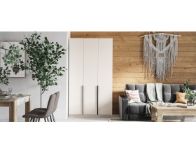 Рим 120 шкаф распашной 3Д+ящики 01 Кашемир