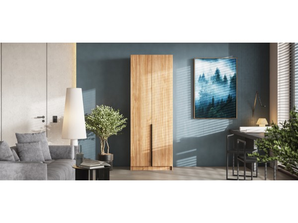 Рим 80 шкаф распашной 2Д Орех Селект