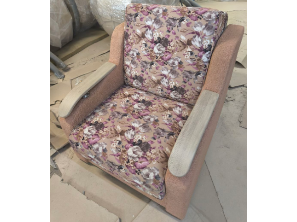 Уценка!!! 30/001 кресло-кровать Виктория с  декором  в  ткани боковухи /астра 