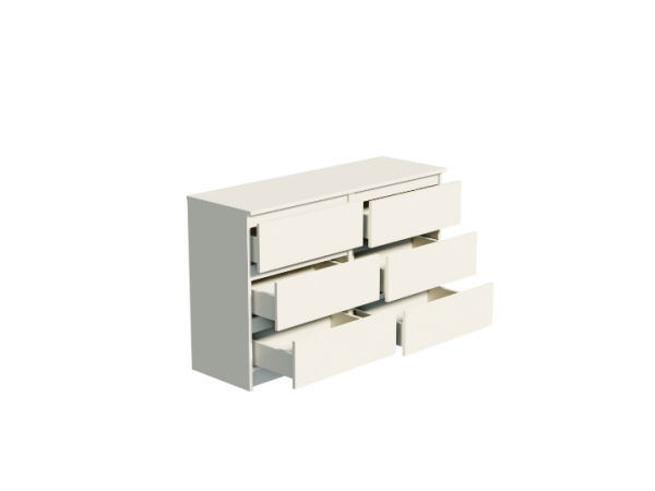 МС Мори комод МК 1200.6 Сатин