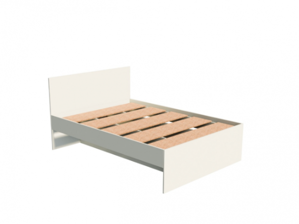 Кровать «Мори» КРМЯ 1400.1 сатин