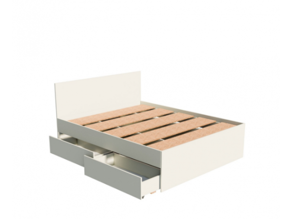 Кровать «Мори» КРМЯ 1600.1Сатин