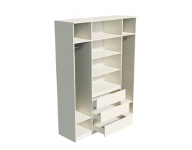 МС Мори Шкаф МШ 1600 Сатин