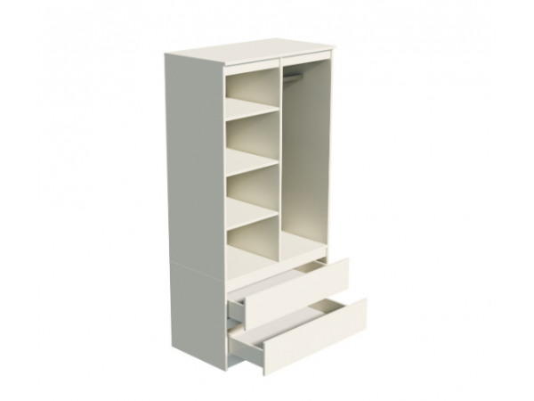 МС Мори шкаф МШ 900.1 Сатин