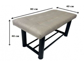 Банкетка Гела  F83 Серый