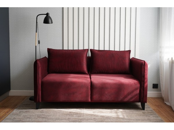    Диван Леон 1,6 Бордо