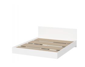 Кровать Айден КР06-160 белый/белый
