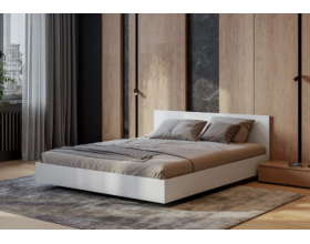 Кровать Айден КР06-160 белый/белый