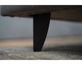 Мягкая кровать Венеция Велюр Графит Софт