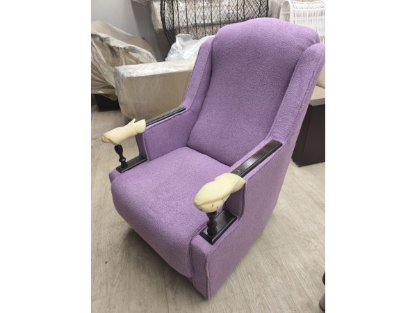 УЦЕНКА!!!!30/009 Анна кресло с деревянными подлокотниками (астра 16) 