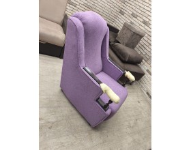 Уценка. 30/009 Анна кресло с деревянными подлокотниками (астра 16) 