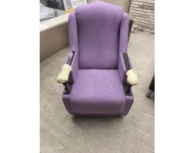 Уценка. 30/009 Анна кресло с деревянными подлокотниками (астра 16) 