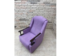 40/019 Уценка! Анна кресло с деревянными подлокотниками (астра 16)