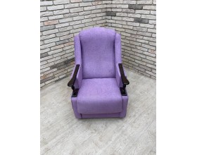 40/019 Уценка! Анна кресло с деревянными подлокотниками (астра 16)