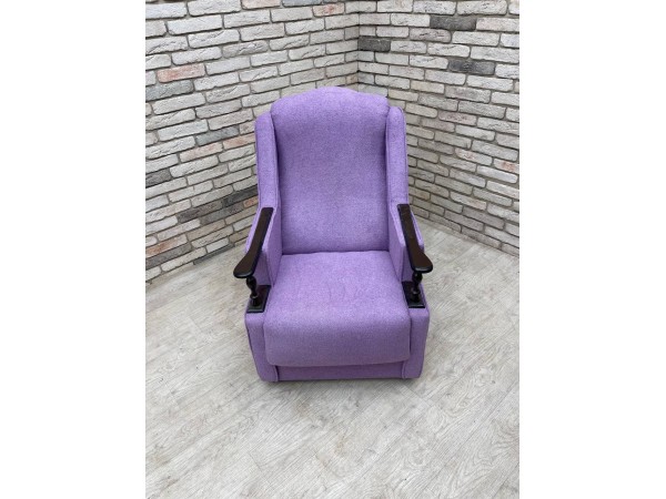 40/019 Уценка! Анна кресло с деревянными подлокотниками (астра 16)