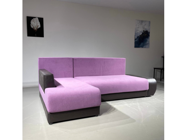 Диван Угол Олимп-1  сиреневый modus