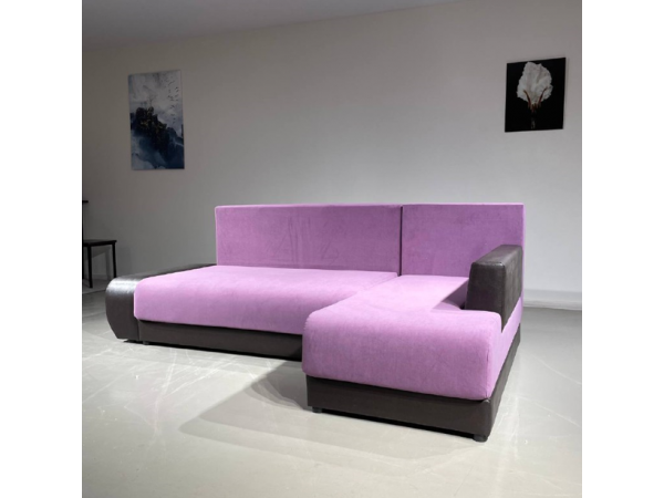 Диван Угол Олимп-1  сиреневый modus