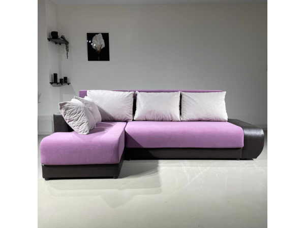 Диван Угол Олимп-1  сиреневый modus