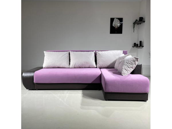 Диван Угол Олимп-1  сиреневый modus