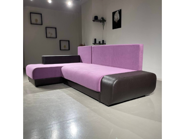 Диван Угол Олимп-1  сиреневый modus