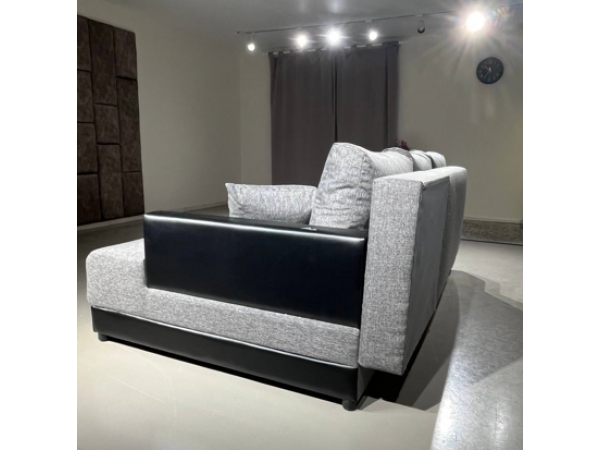 Диван Угол Олимп-2  серый кватро