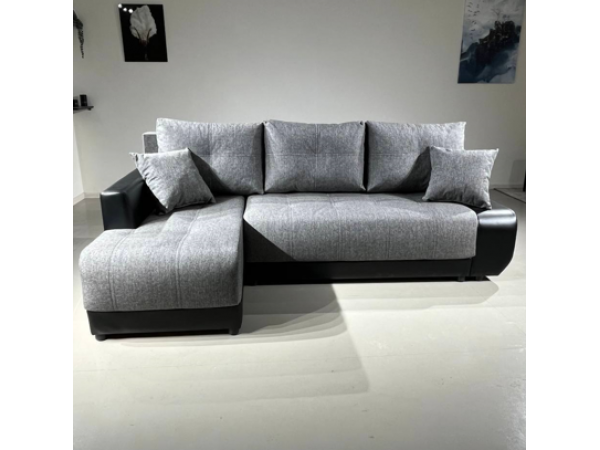 Диван Угол Олимп-2  серый кватро