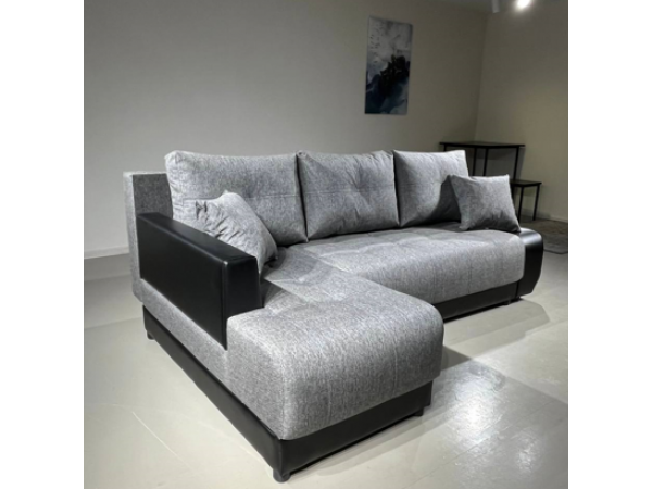 Диван Угол Олимп-2  серый кватро