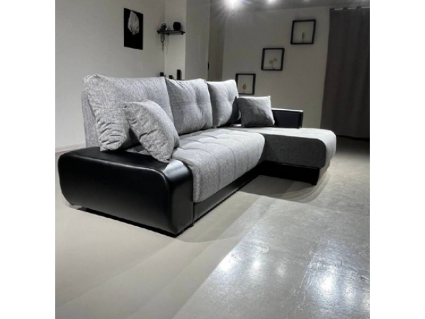 Диван Угол Олимп-2  серый кватро