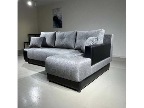 Диван Угол Олимп-2  серый кватро