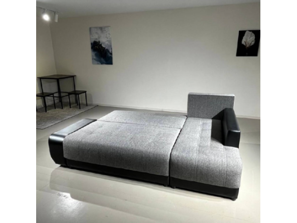 Диван Угол Олимп-2  серый кватро