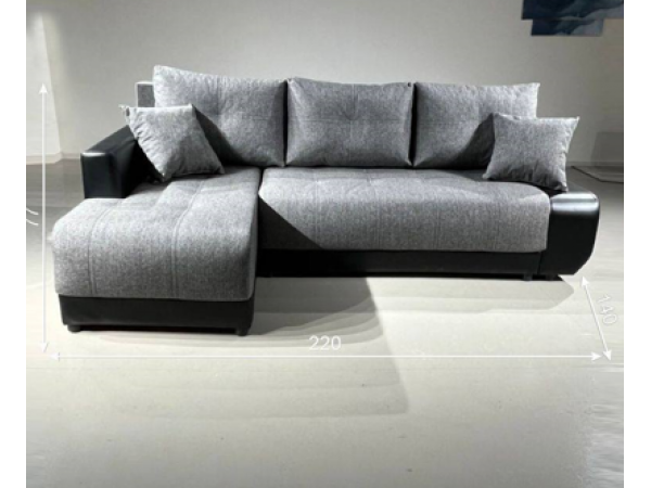 Диван Угол Олимп-2  серый кватро