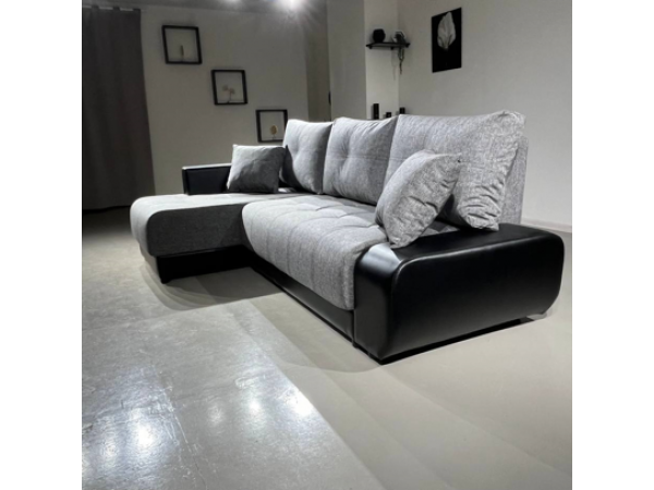 Диван Угол Олимп-2  серый кватро