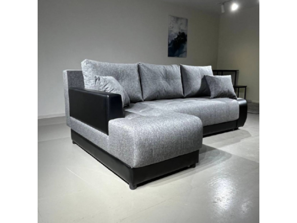 Диван Угол Олимп-2  серый кватро