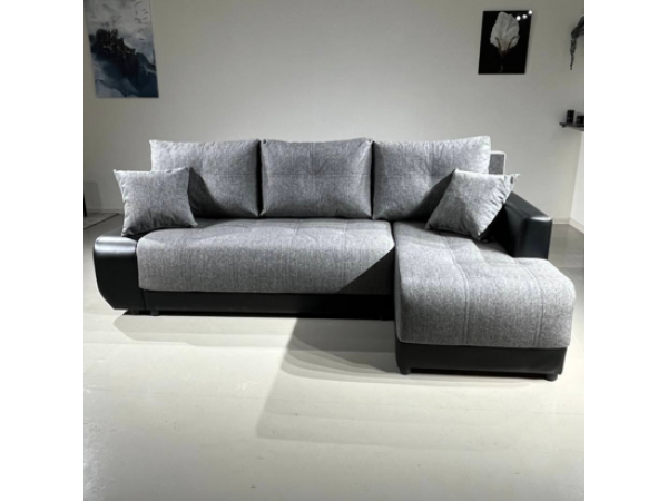 Диван Угол Олимп-2  серый кватро