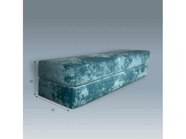 Диван Нельсон бескаркасный плюш лагуна ,подушки плюш розовый