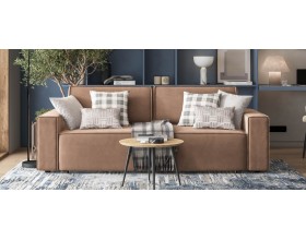 Норд диван Велюр Монолит мокко