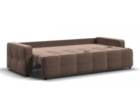 Денди диван Велюр Монолит мокко