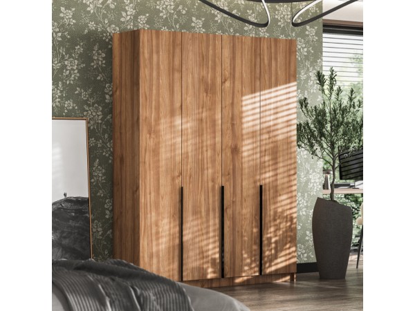 Рим 160 шкаф распашной 4Д+ящики Орех Селект