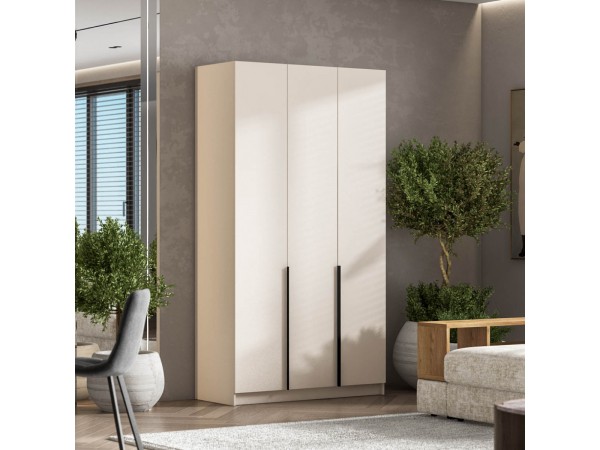 Босс Стандарт 120*220 шкаф распашной 3Д + ящики Кашемир