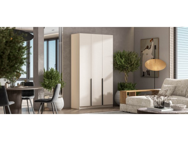 Босс Стандарт 120*220 шкаф распашной 3Д Кашемир