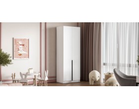 Босс Стандарт 80*220 шкаф распашной 2Д+ящики 01 Белый