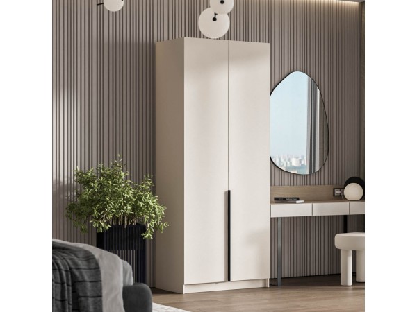 Босс Стандарт 90*220 шкаф распашной 2Д Кашемир